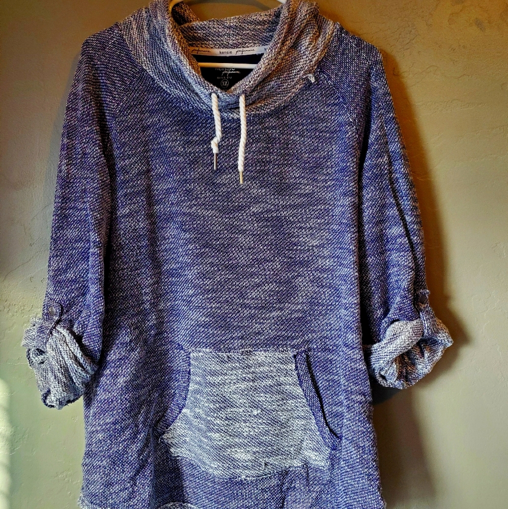 High neck sweater